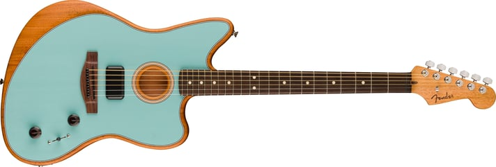 Fender Fender Acoustasonic Player Jazzmaster 電木吉他 冰雪藍 — 三峽吉他 / Bass｜YA! 玩音樂