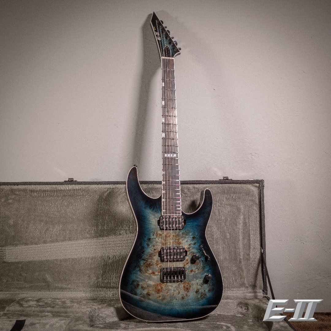 ESP E-II M-II NT HIPSHOT MBLUB 雙雙 電吉他