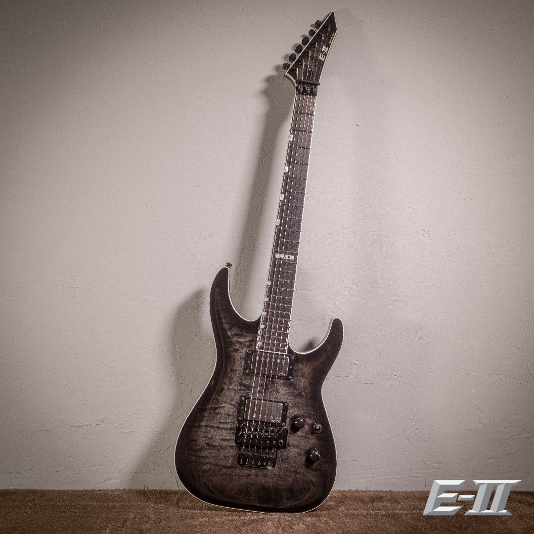 ESP E-II HORIZON FR-II STBKSB 大搖座 主動式 雙雙 電吉他