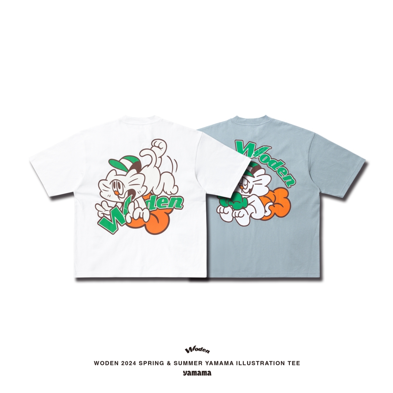 WODEN / YAMAMA 2024 Spring & Summer 016 illustration Tee