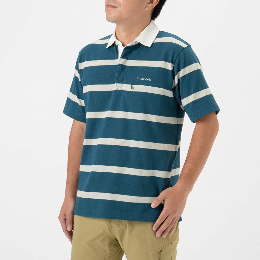 montbell: Wickron Rugger Shirt Short Sleeve Men's