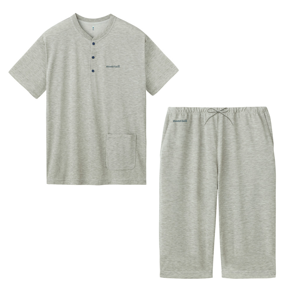 montbell: Wickron Travel Knit Pajamas Short Sleeve
