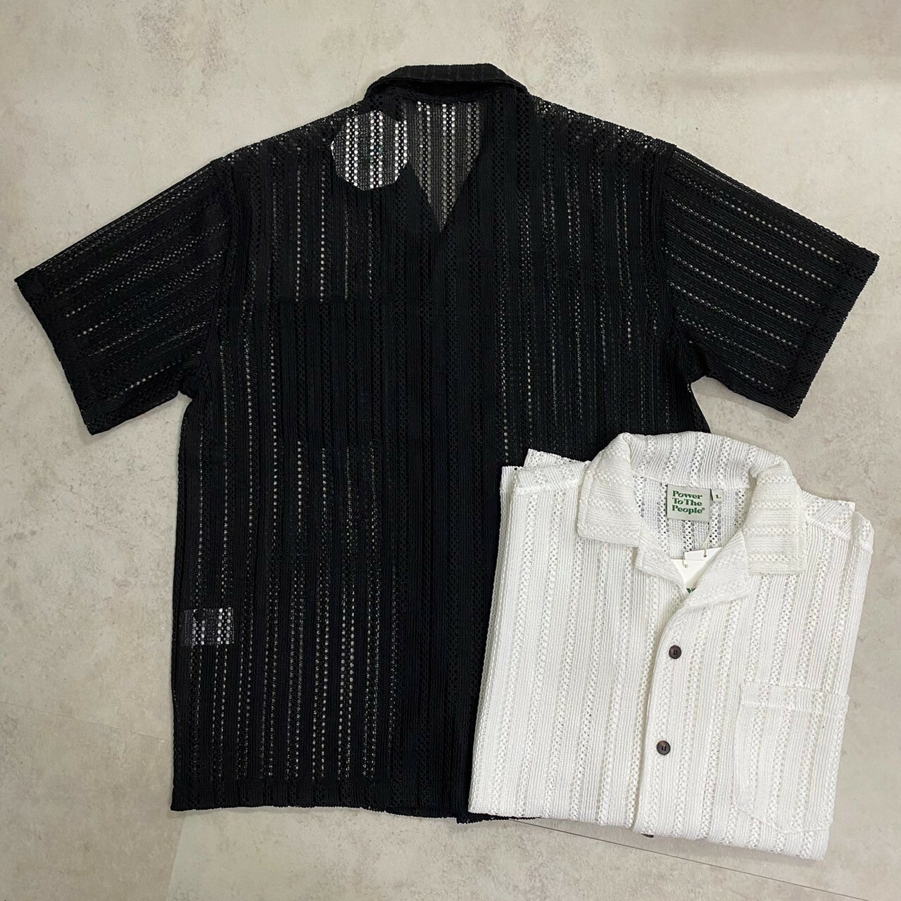 Power To The People 休閒針織素色襯衫 4501028-102