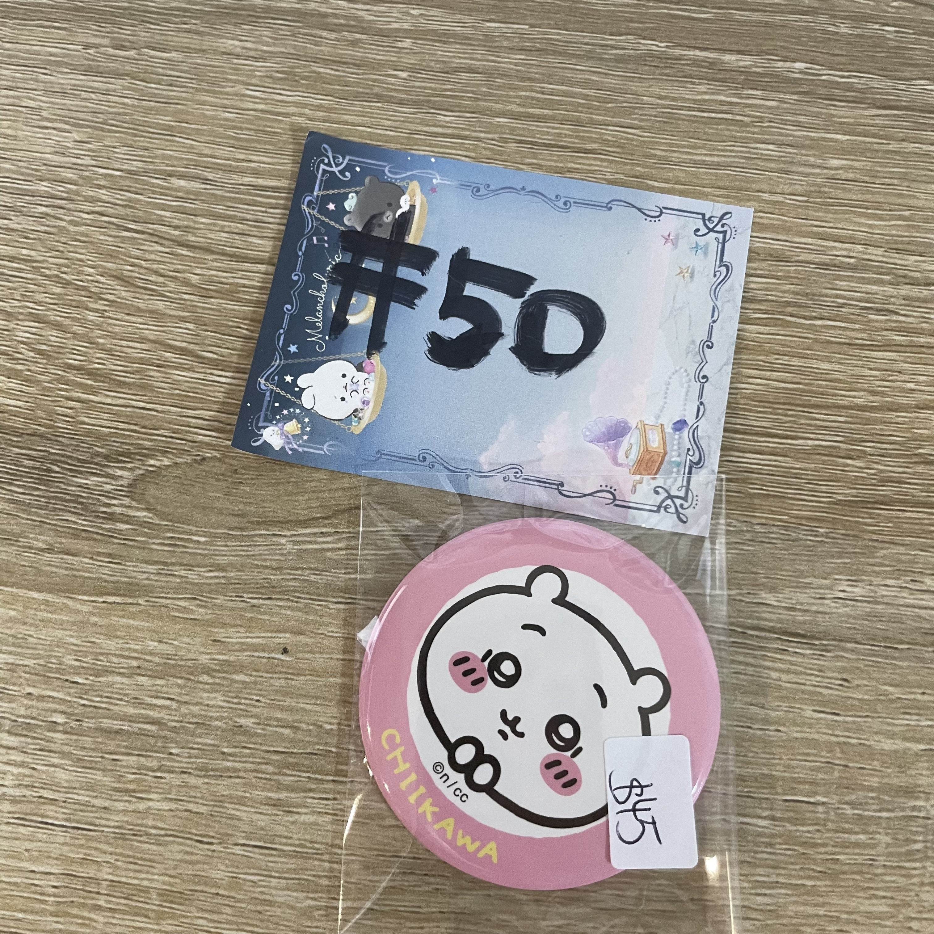 CHIIKAWA  小可愛 襟章#50