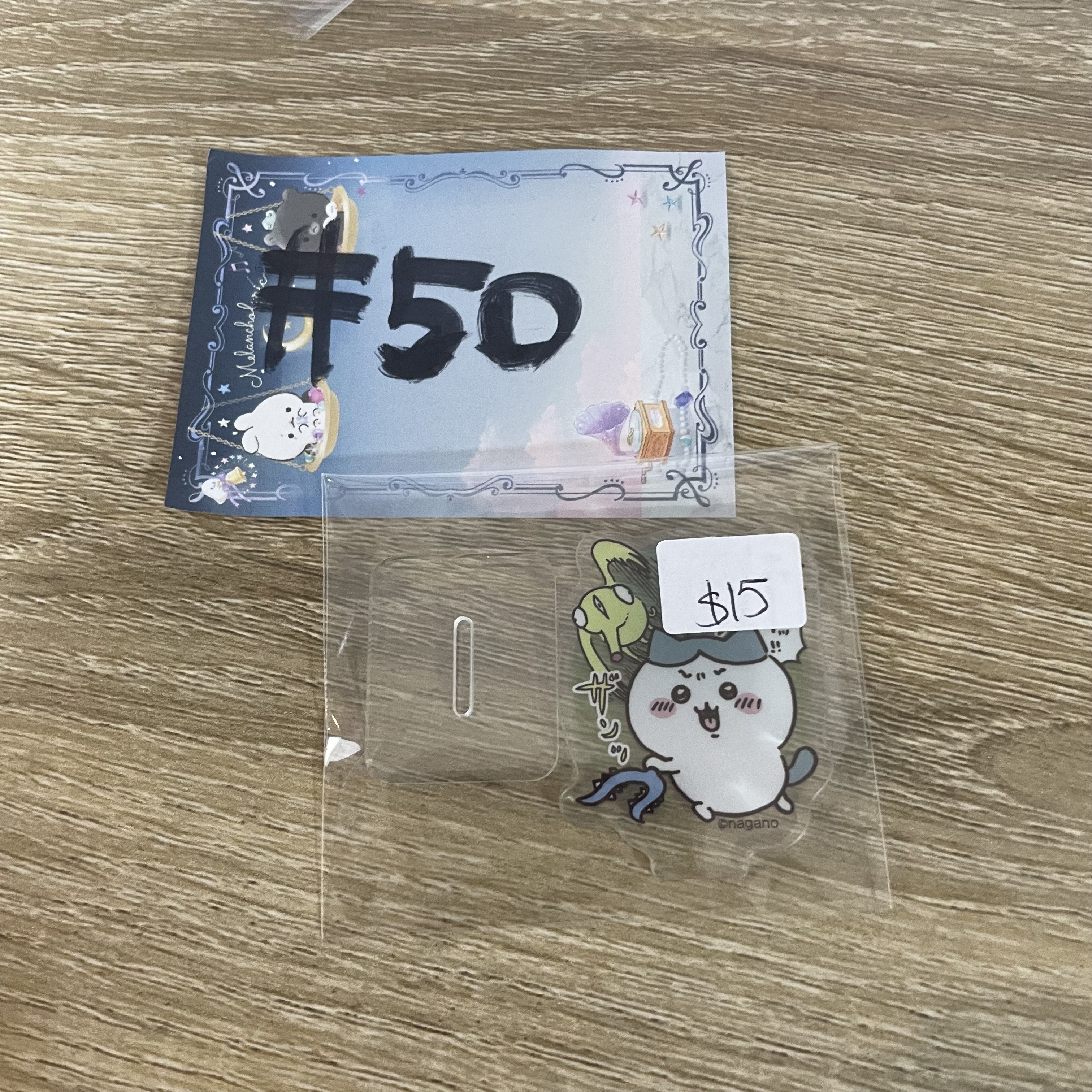 CHIIKAWA  八字貓 立牌#50