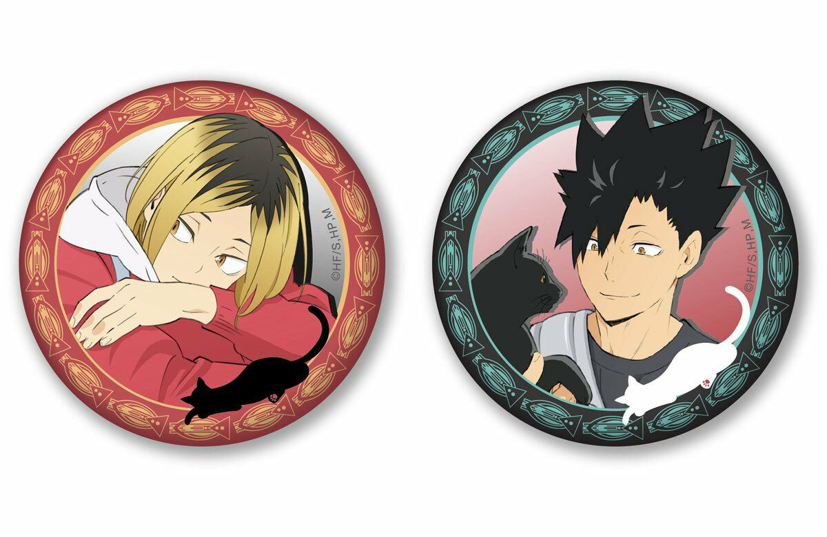 「排球少年！！」  閃亮亮徽章 黑尾鐵朗【日本進口精品】