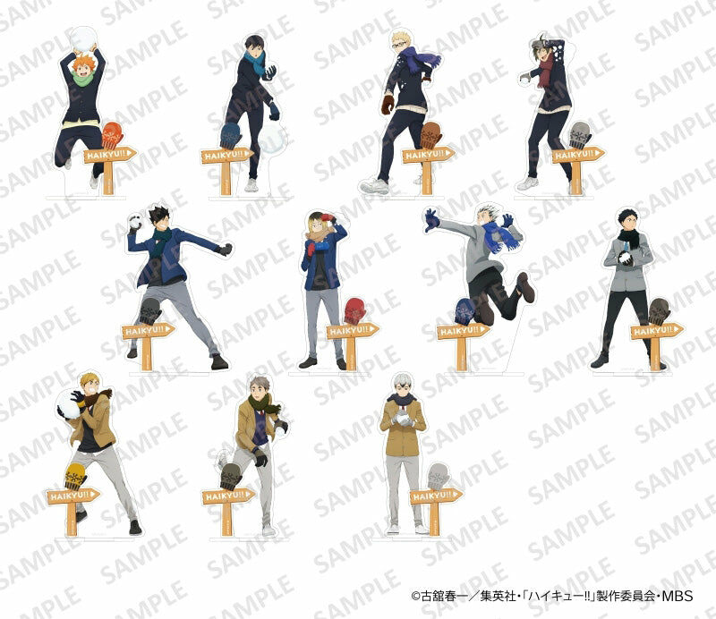 「排球少年！！」  壓克力立牌 打雪仗ver. 宮侑【日本進口精品】