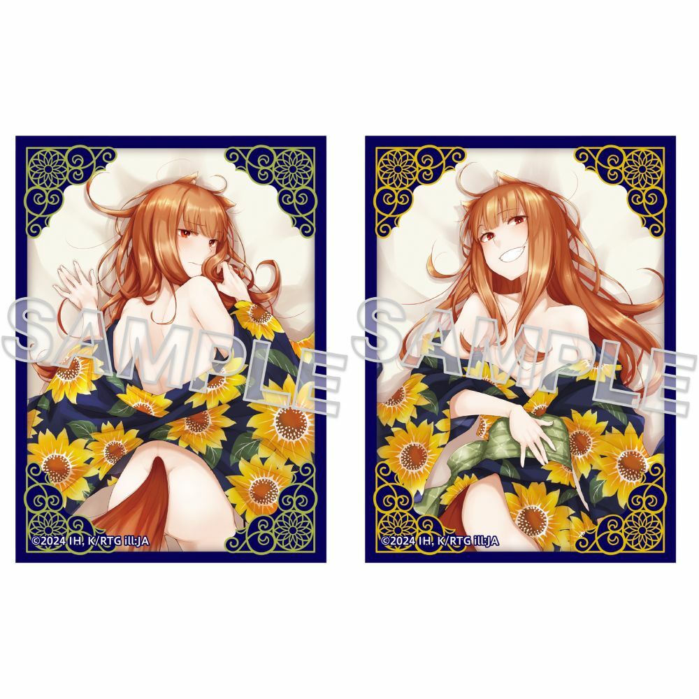 【限量販售】角スリvol.31『狼與辛香料 MERCHANT MEETS THE WISE WOLF』 卡套 嬌羞回眸赫蘿 【日本進口精品】