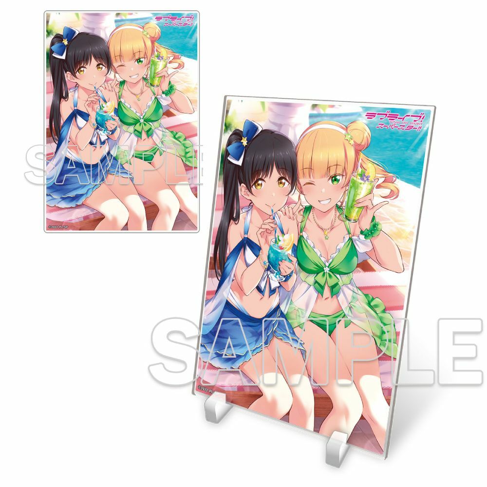 預購-『LoveLive！Superstar!!』大壓克力立牌 Liella! 平安名堇＆葉月 恋【日本進口精品】