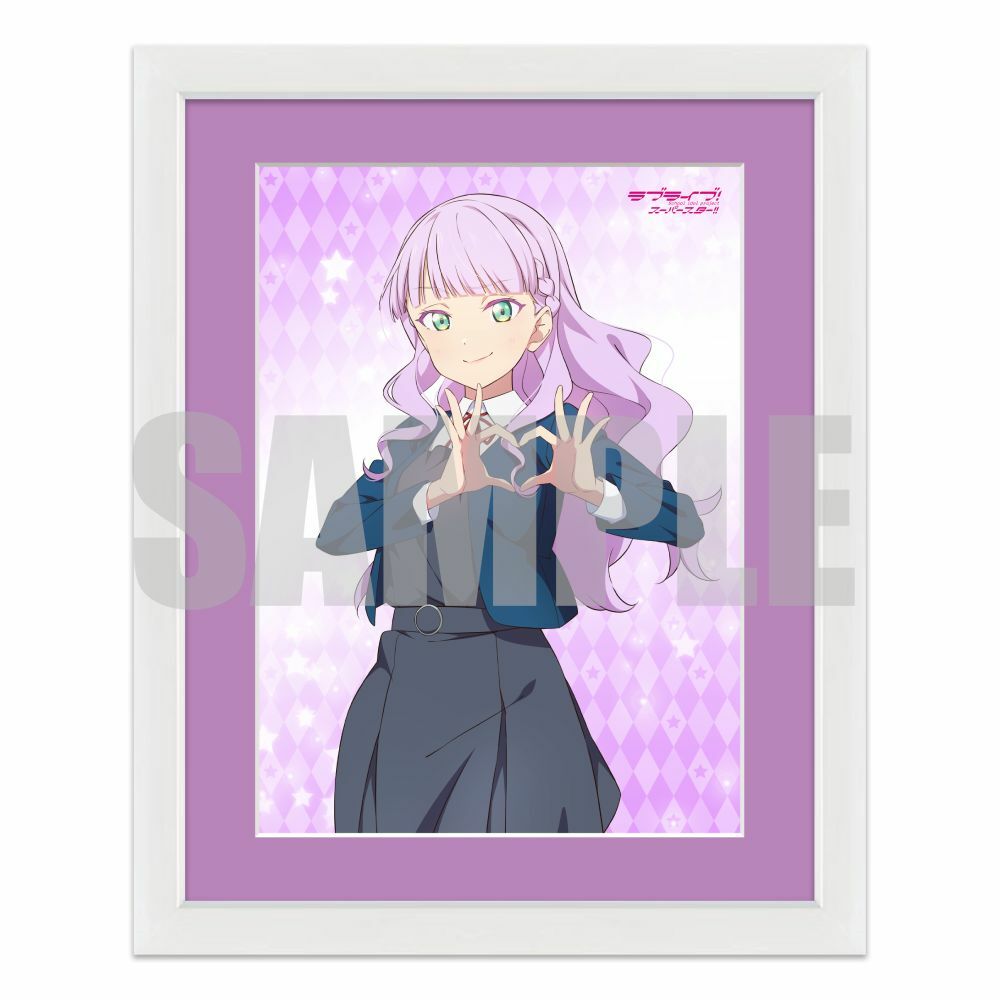 預購-『LoveLive！Superstar!!』高精細印刷畫　heartmark Ver. 葳恩·瑪格麗特【日本進口精品】