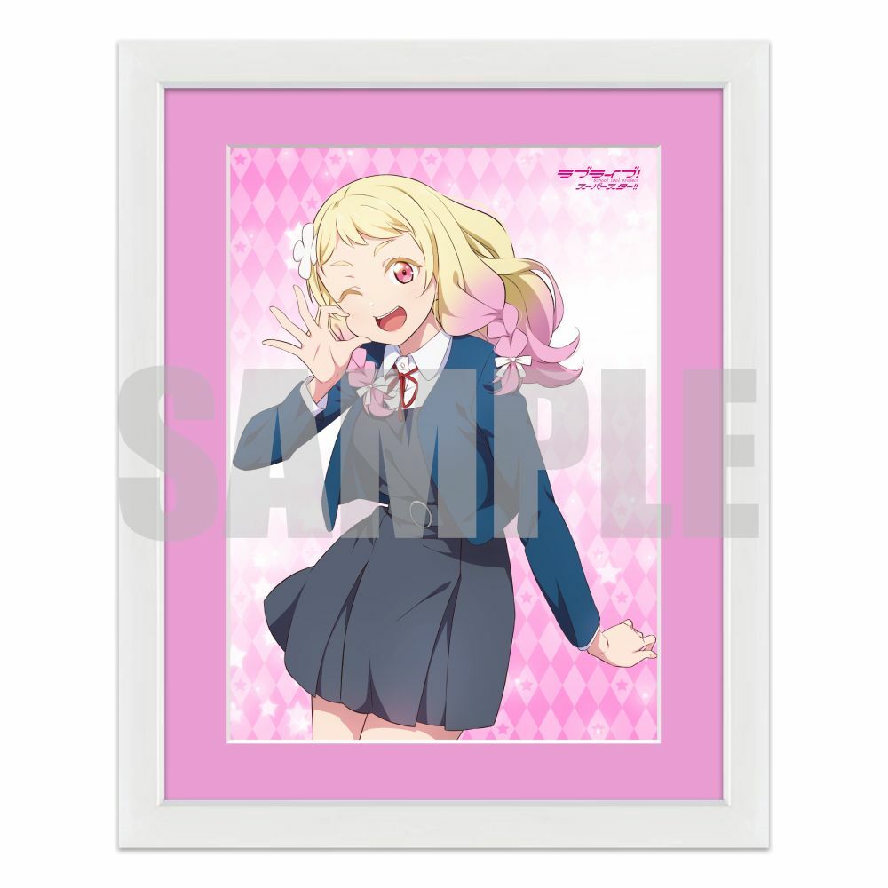 預購-『LoveLive！Superstar!!』高精細印刷畫　heartmark Ver. 鬼塚 夏美【日本進口精品】