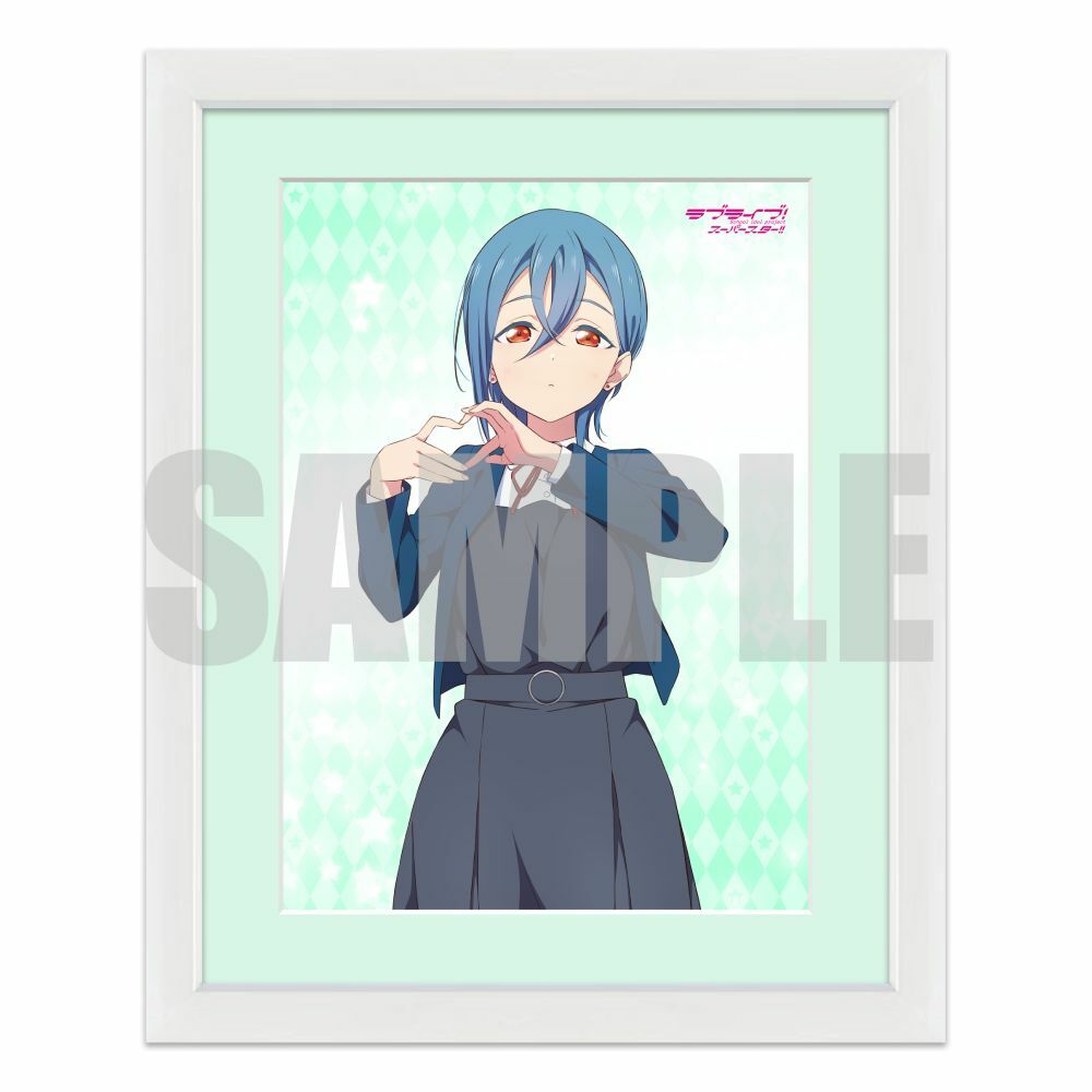 預購-『LoveLive！Superstar!!』高精細印刷畫　heartmark Ver. 若菜 四季【日本進口精品】