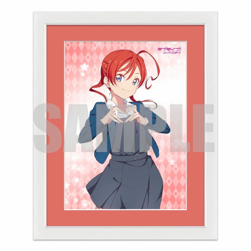 預購-『LoveLive！Superstar!!』高精細印刷畫　heartmark Ver. 米女芽衣【日本進口精品】