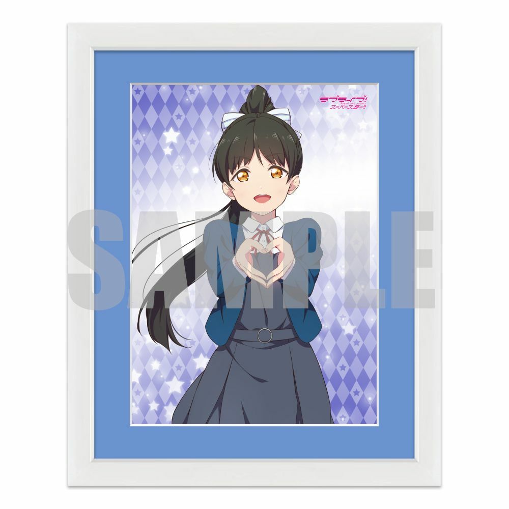 預購-『LoveLive！Superstar!!』高精細印刷畫　heartmark Ver. 葉月 恋【日本進口精品】