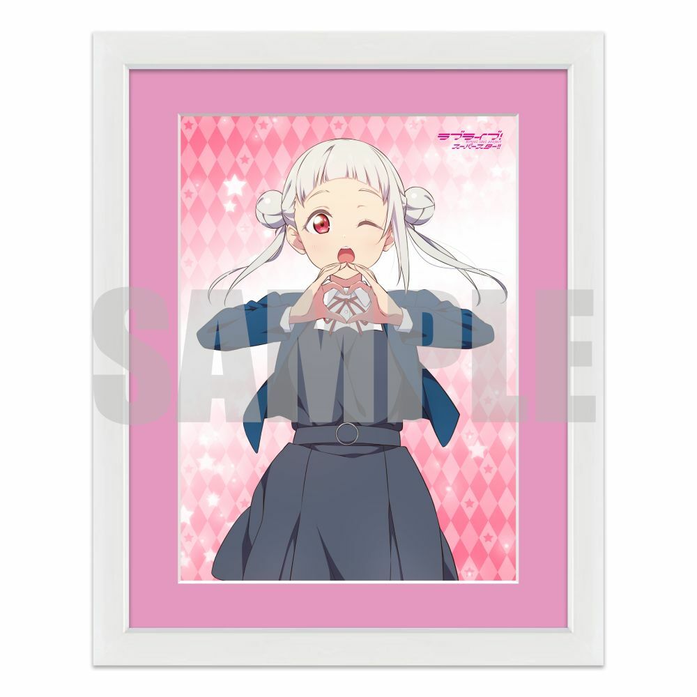 預購-『LoveLive！Superstar!!』高精細印刷畫　heartmark Ver. 嵐 千砂都【日本進口精品】