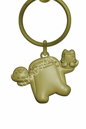 鯊魚哥 金屬鑰匙圈 天秤座