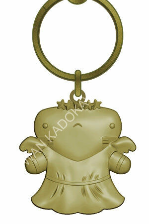 鯊魚哥 金屬鑰匙圈 處女座