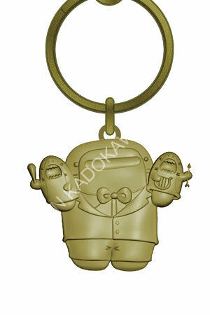 鯊魚哥 金屬鑰匙圈 雙子座