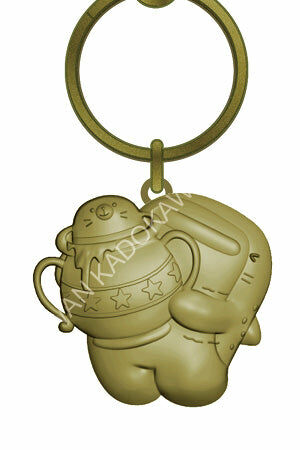 鯊魚哥 金屬鑰匙圈 水瓶座