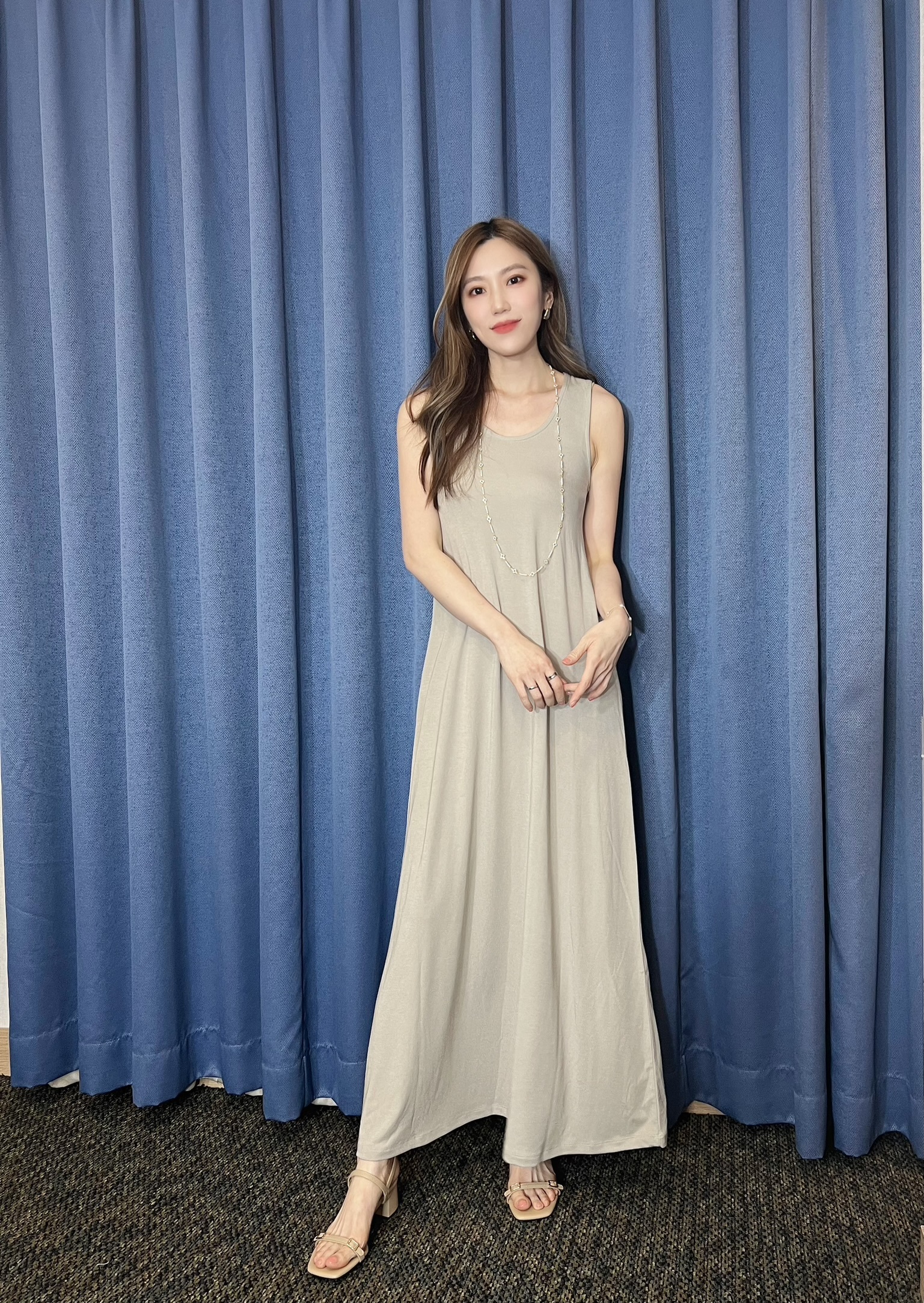 極致舒適!棉料背心長洋