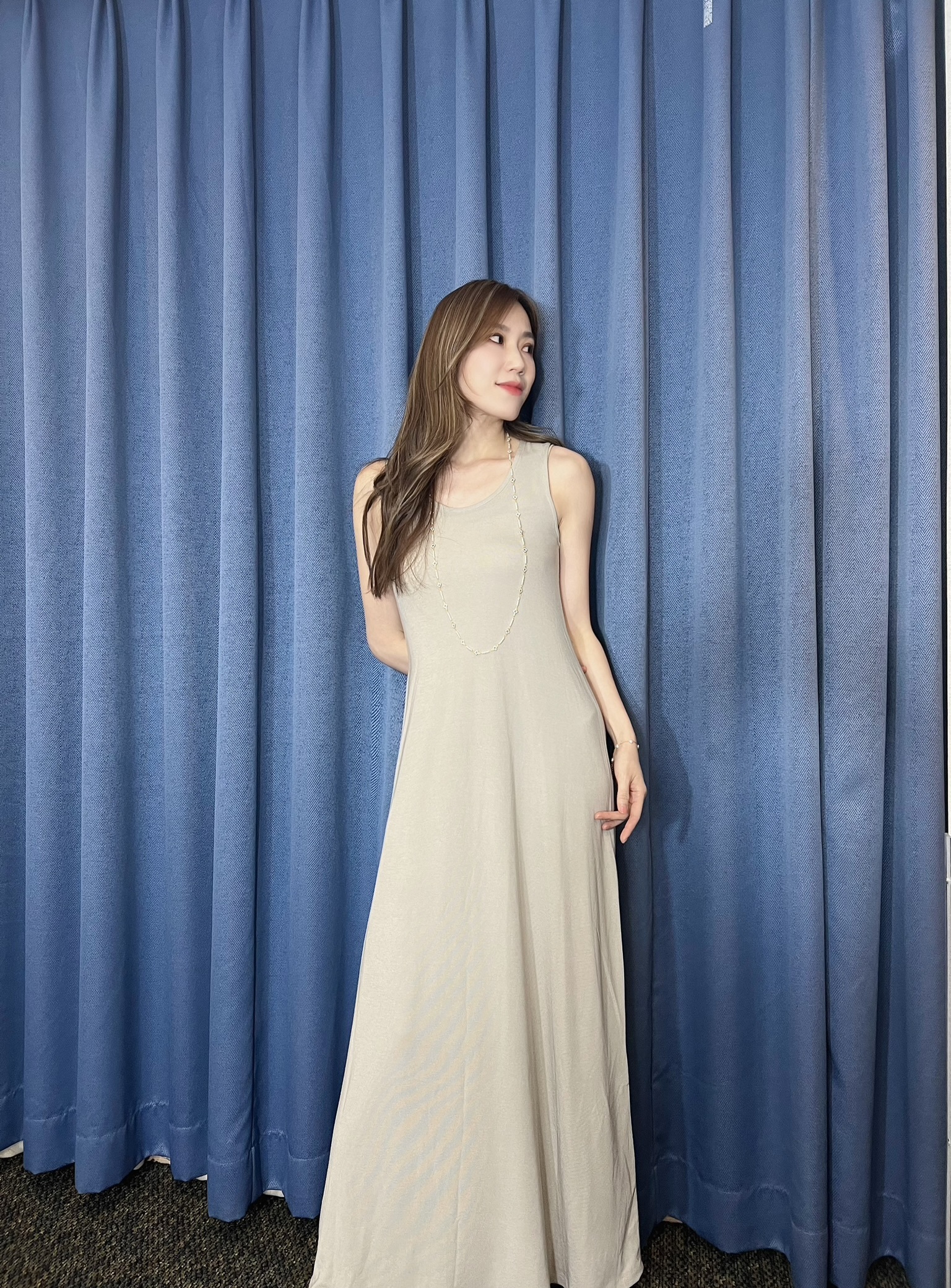 極致舒適!棉料背心長洋