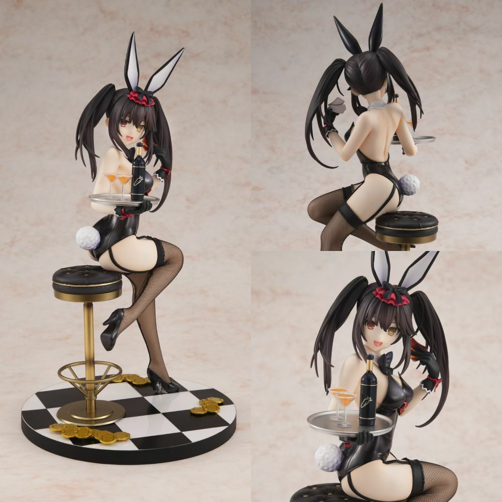 預購-【限量販售】原作版　時崎狂三　黒兔女郎ver.【日本進口精品】