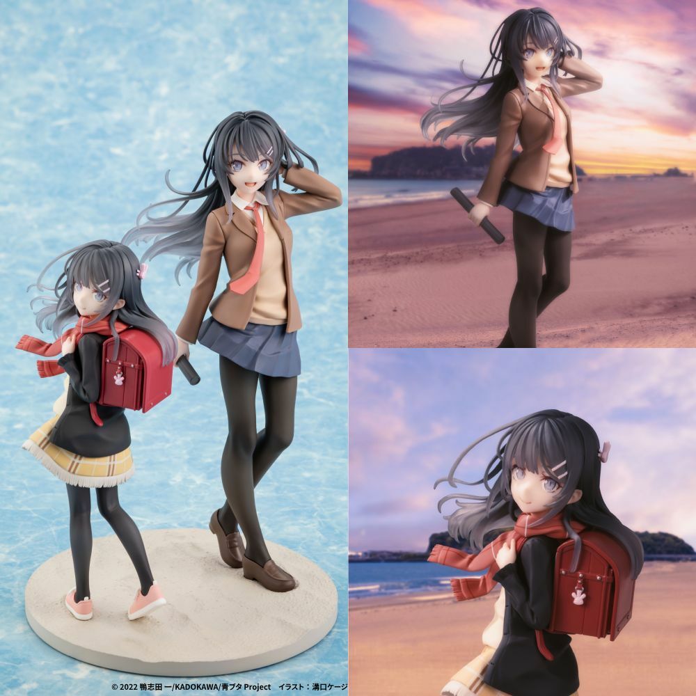 預購-【限量販售】『青春豬頭少年不會夢到紅書包女孩』 櫻島麻衣 高中畢業ver. ＆ 紅書包女孩【日本進口精品】