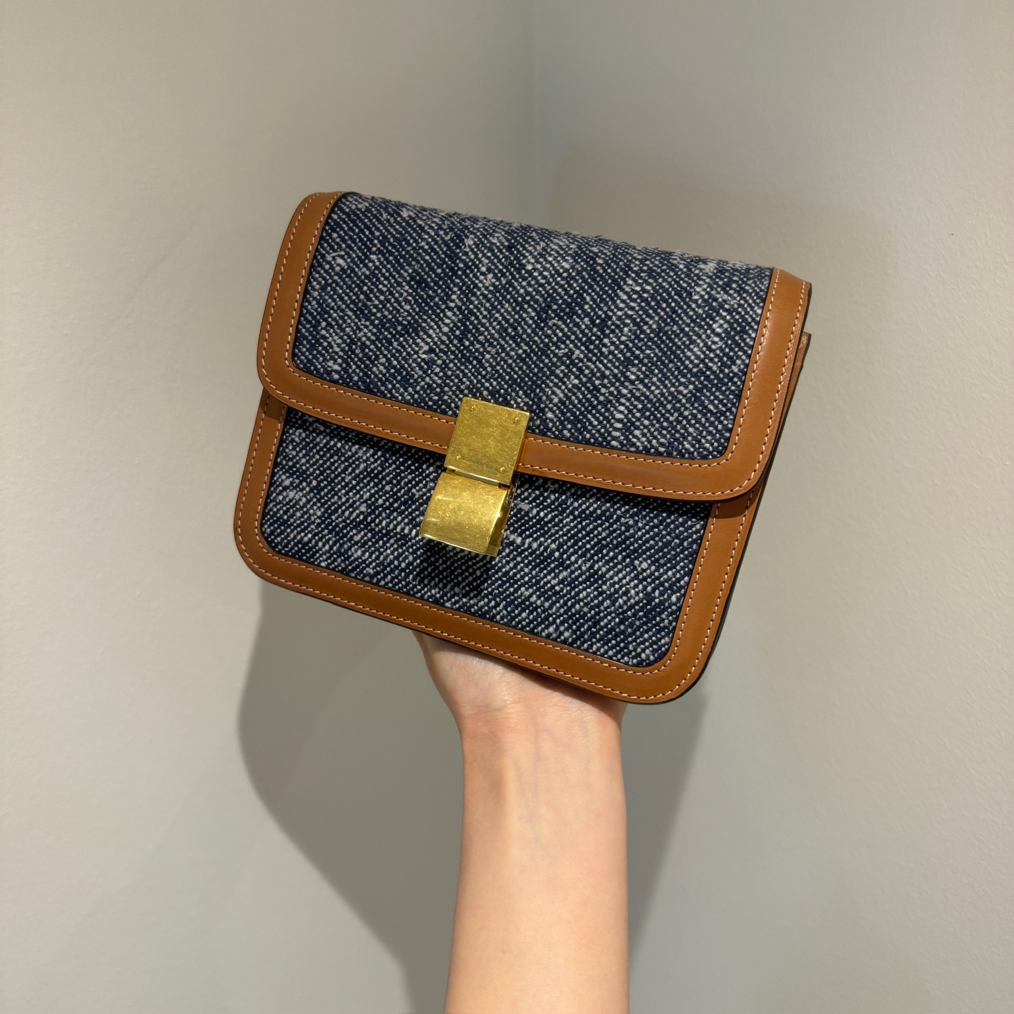 Celine Teen With Boarder Classic bag