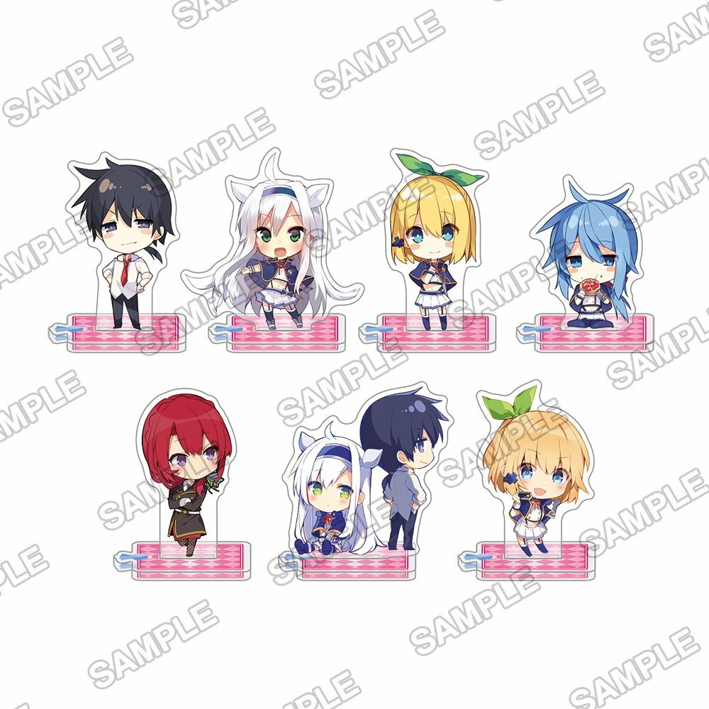 預購-『不正經的魔術講師與禁忌教典』完結記念 集換式迷你壓克力立牌　迷你角色ver PACK盲盒販售 隨機出貨【日本進口精品】