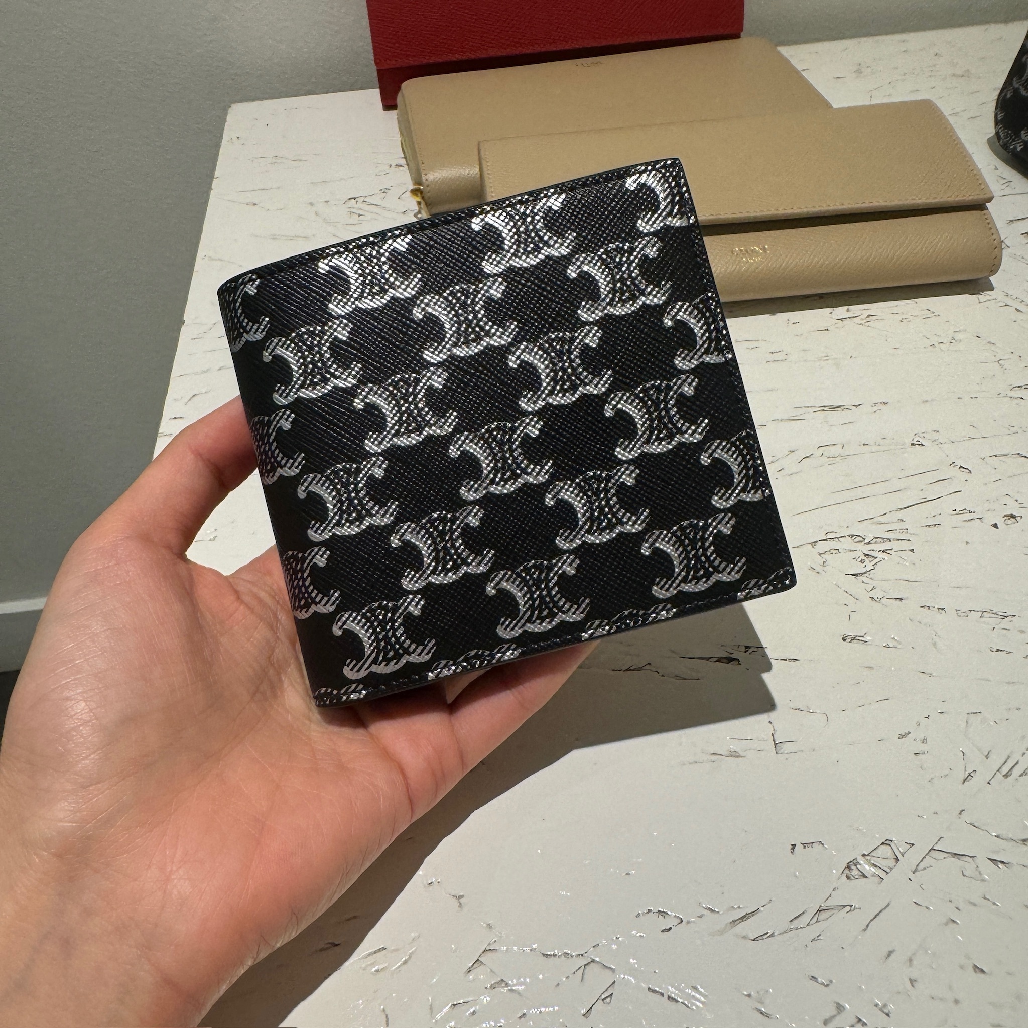 Celine Bi-Fold Wallet with Coin slot