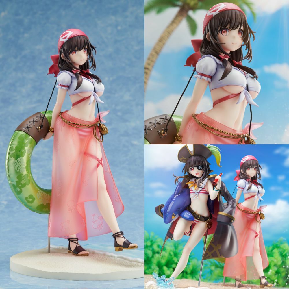 預購-【動畫第三季播映・開放2次預購】『為美好的世界獻上祝福！』 芸芸 原作版 海邊的COSPLAY ver.【日本進口精品】