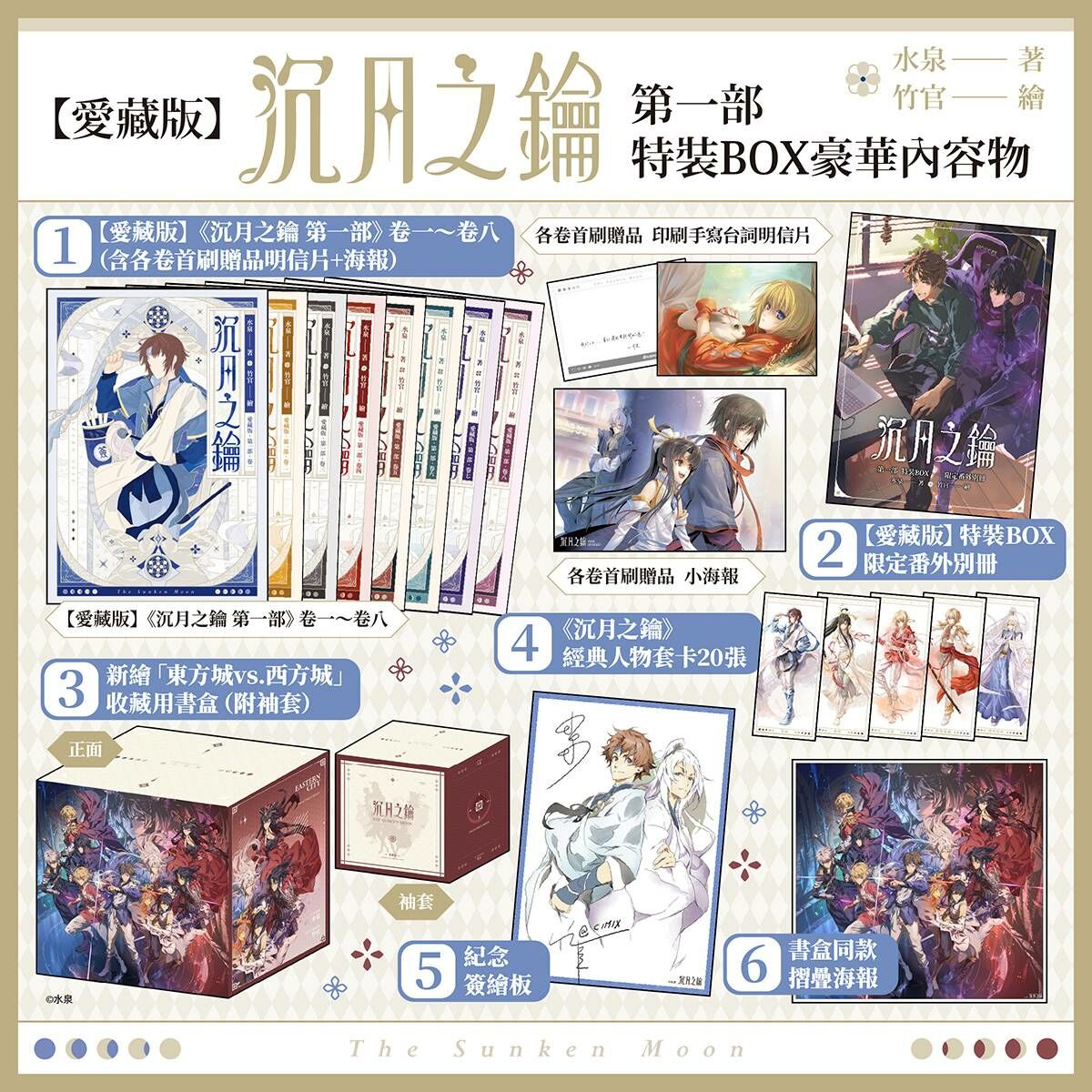 【愛藏版】沉月之鑰  第一部  特裝BOX