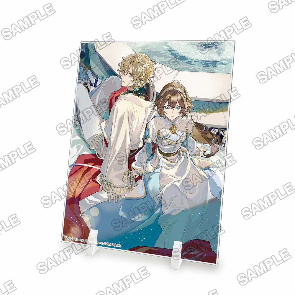 預購-角川Beans文庫創刊22周年記念 壓克力板 『聖女様に醜い神様との結婚を押し付けられました』【日本進口精品】