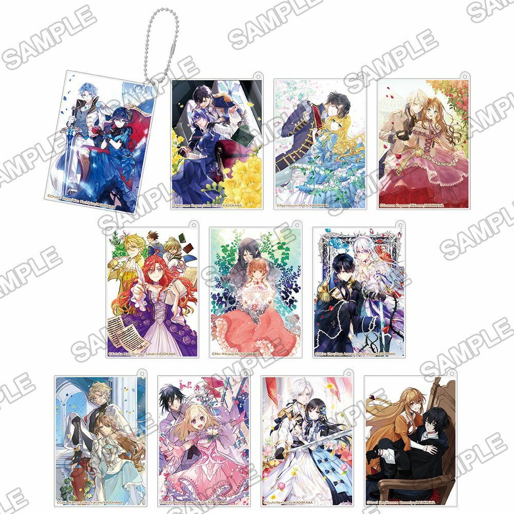 預購-角川Beans文庫創刊22周年記念 集換式寫真風壓克力卡片鑰匙圈 PACK盲盒販售 隨機出貨【日本進口精品】