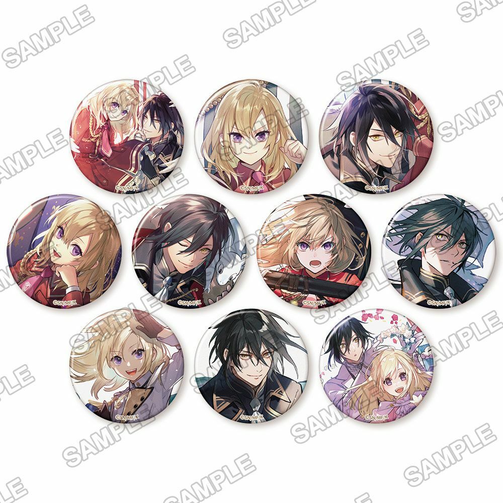 預購-角川Beans文庫創刊22周年記念『重生大小姐正在攻略龍帝殿下』集換式徽章 PACK盲盒販售 隨機出貨【日本進口精品】