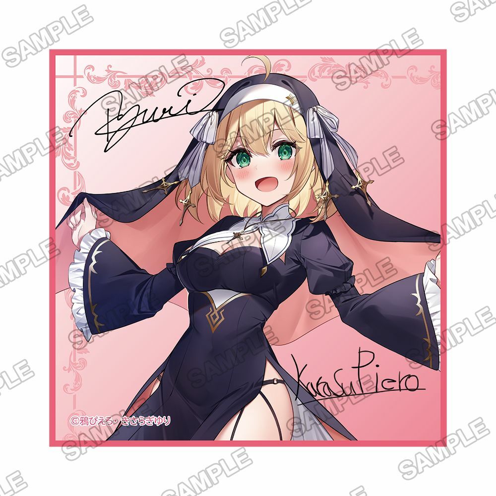 預購-Fantasia文庫大感謝祭2023 全新繪製複製簽名迷你手巾 『轉生公主與天才千金的魔法革命』艾妮絲菲亞·溫·帕雷提亞【日本進口精品】