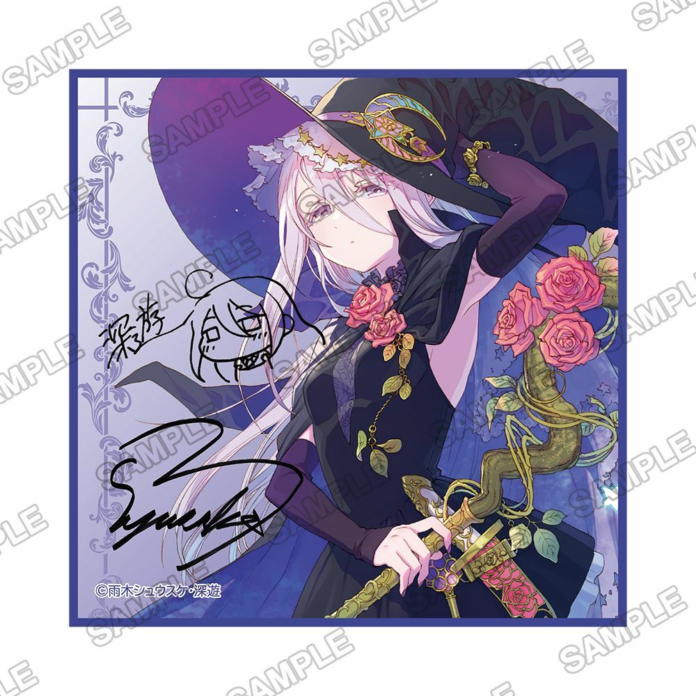 預購-Fantasia文庫大感謝祭2023 全新繪製複製簽名迷你手巾 『鋼殼都市雷吉歐斯』菲麗·羅斯【日本進口精品】