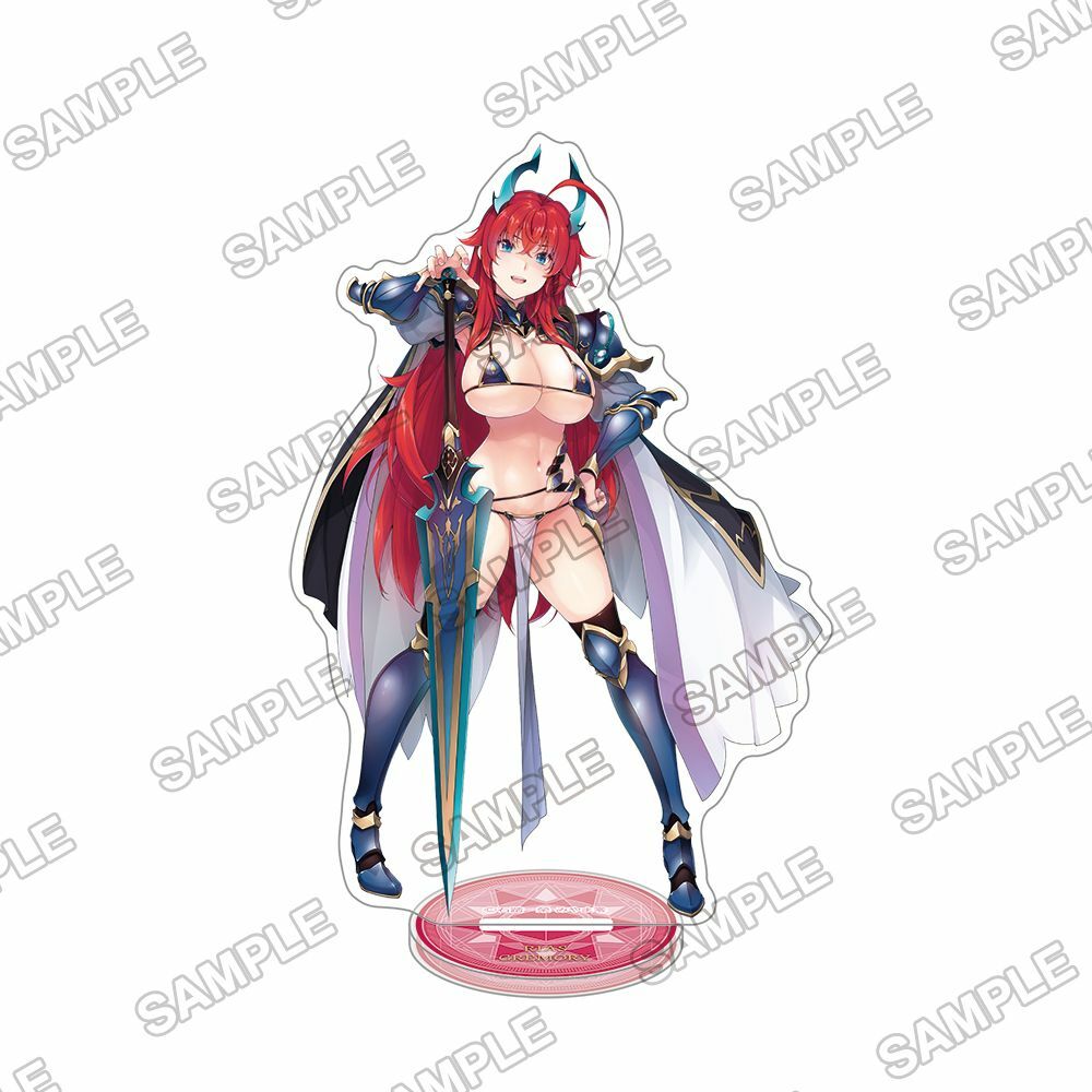 預購-Fantasia文庫大感謝祭2023 全新繪製壓克力立牌 『惡魔高校D×D』莉雅絲．吉蒙里【日本進口精品】