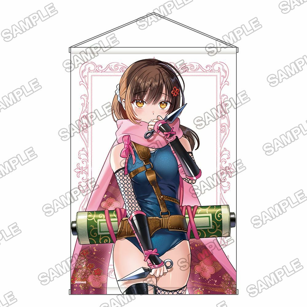 預購-Fantasia文庫大感謝祭2023 全新繪製B2掛軸 『【好消息】我的不起眼未婚妻在家有夠可愛。』綿苗結花【日本進口精品】