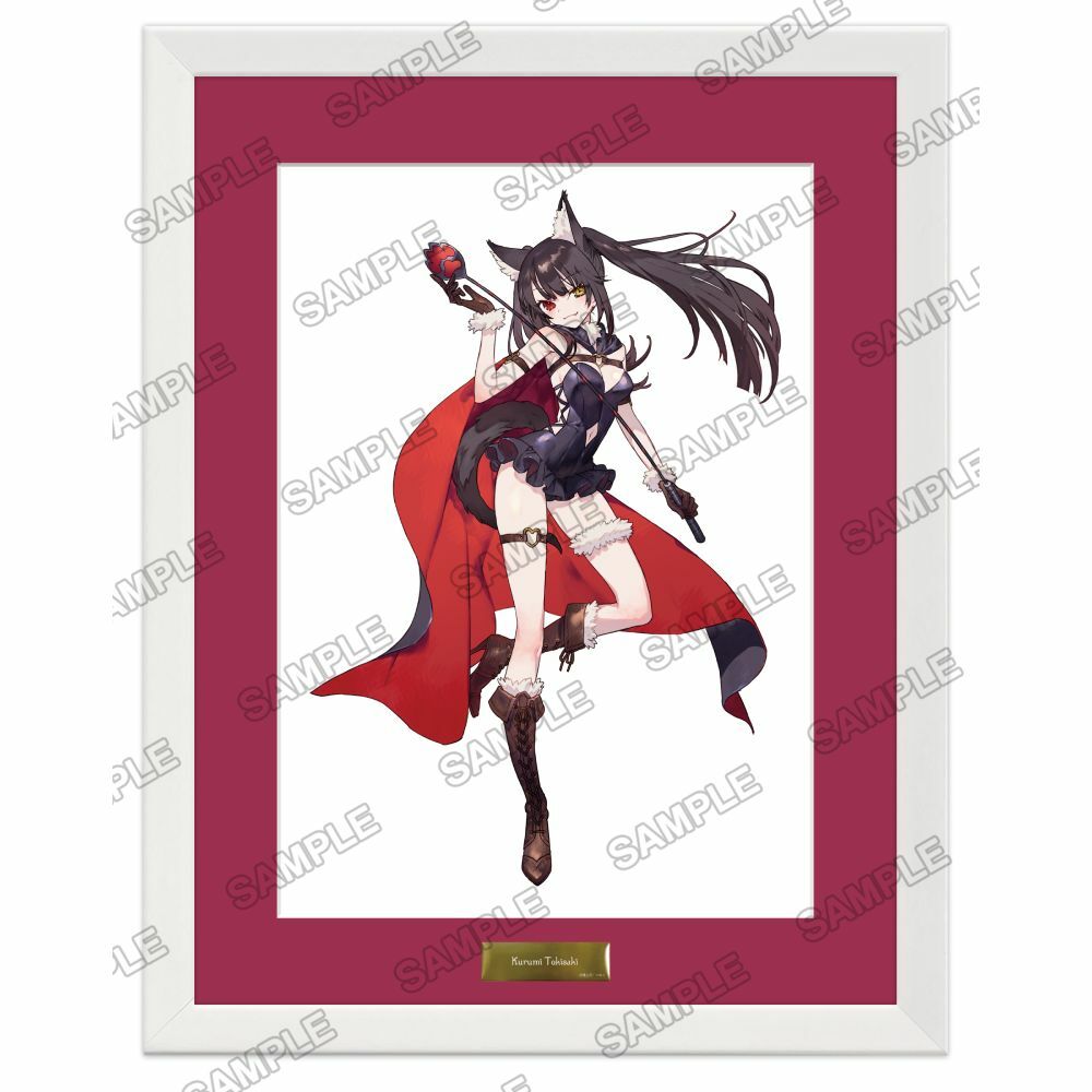 預購-Fantasia文庫大感謝祭2023 全新繪製高精細印刷畫 『約會大作戰DATE A BULLET 赤黑新章』時崎狂三【日本進口精品】