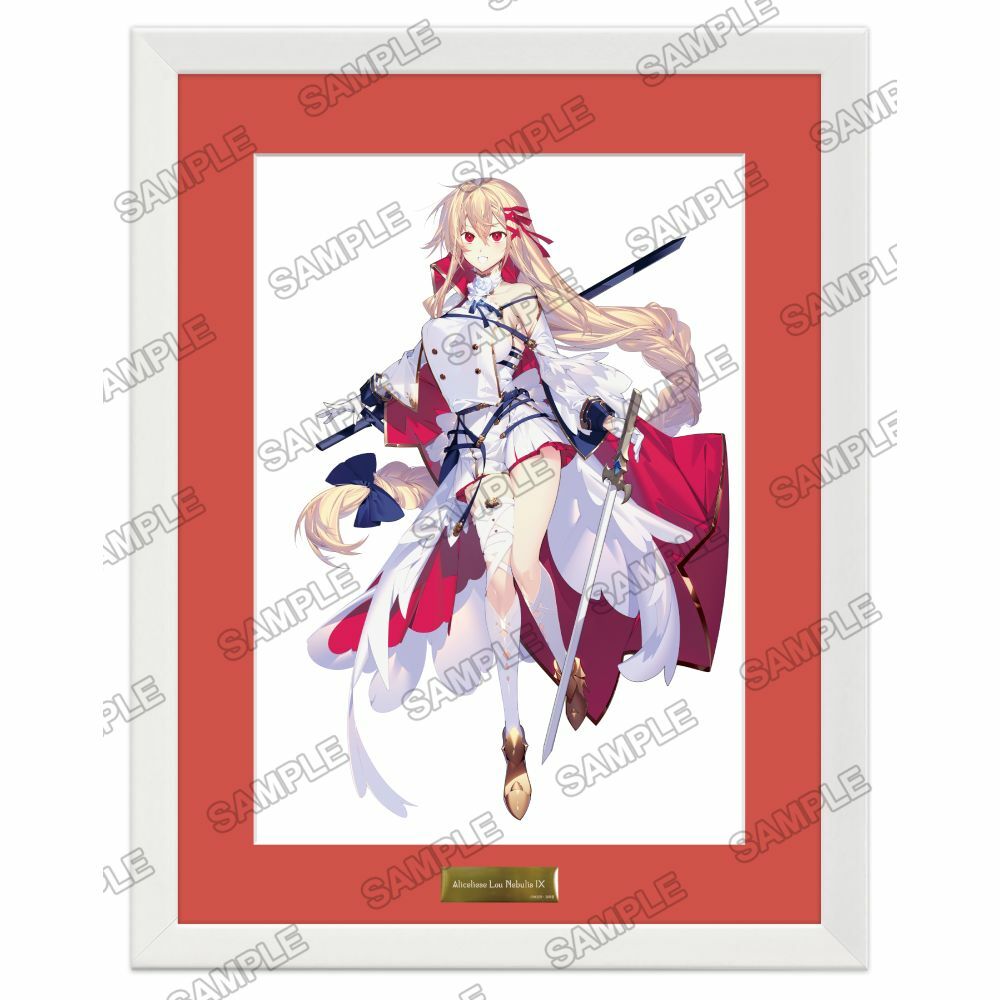 預購-Fantasia文庫大感謝祭2023 全新繪製高精細印刷畫 『這是妳與我的最後戰場，或是開創世界的聖戰』愛麗絲莉澤·盧·涅比里斯 9世【日本進口精品】