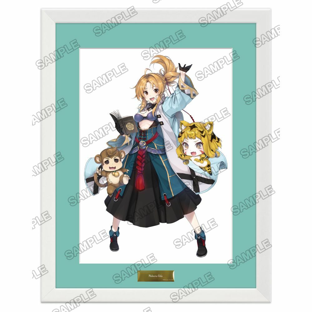 預購-Fantasia文庫大感謝祭2023 全新繪製高精細印刷畫 『織田信奈的野望 全國版』織田信奈【日本進口精品】