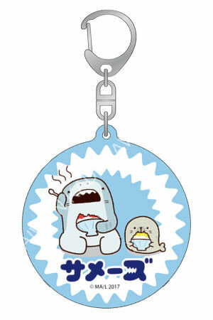 鯊魚哥 壓克力吊飾 A