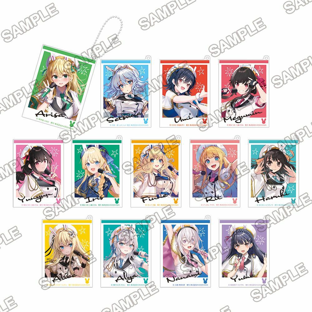 預購-角川Sneaker文庫 35周年記念 全新繪製集換式寫真風壓克力卡片鑰匙圈 PACK盲盒販售 隨機出貨【日本進口精品】