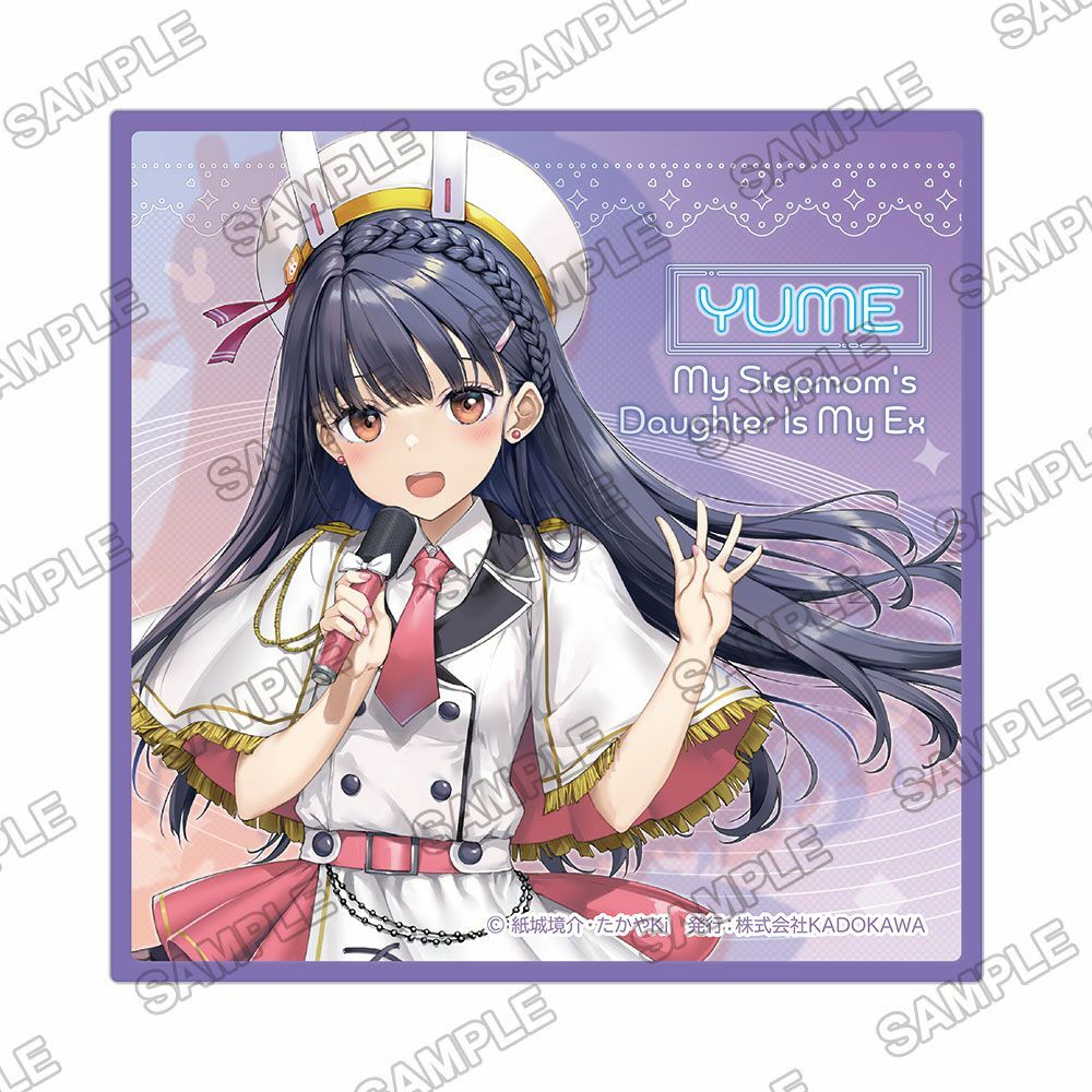 預購-角川Sneaker文庫 35周年記念 全新繪製迷你手巾『繼母的拖油瓶是我的前女友』伊理戸 結女【日本進口精品】