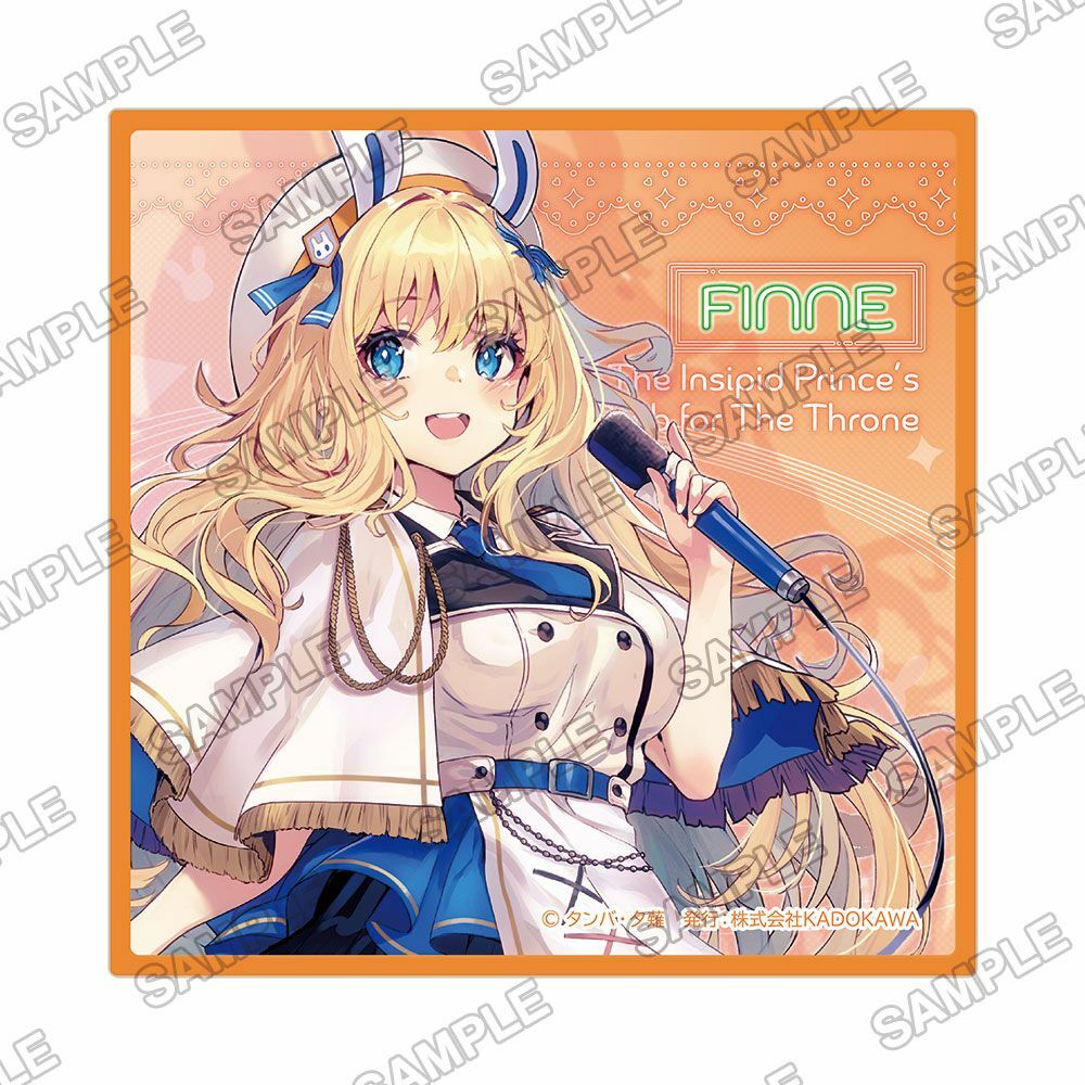 預購-角川Sneaker文庫 35周年記念 全新繪製迷你手巾 『最強廢渣皇子暗中活躍於帝位之爭』菲妮·馮·克萊涅爾特【日本進口精品】