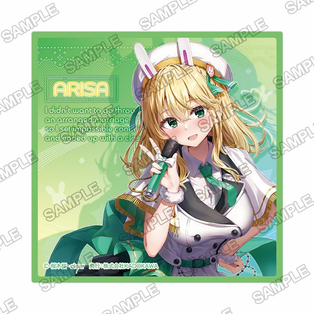 預購-角川Sneaker文庫 35周年記念 全新繪製迷你手巾『一點都不想相親的我設下高門檻條件，結果同班同學成了婚約對象!?』雪城 愛理沙【日本進口精品】