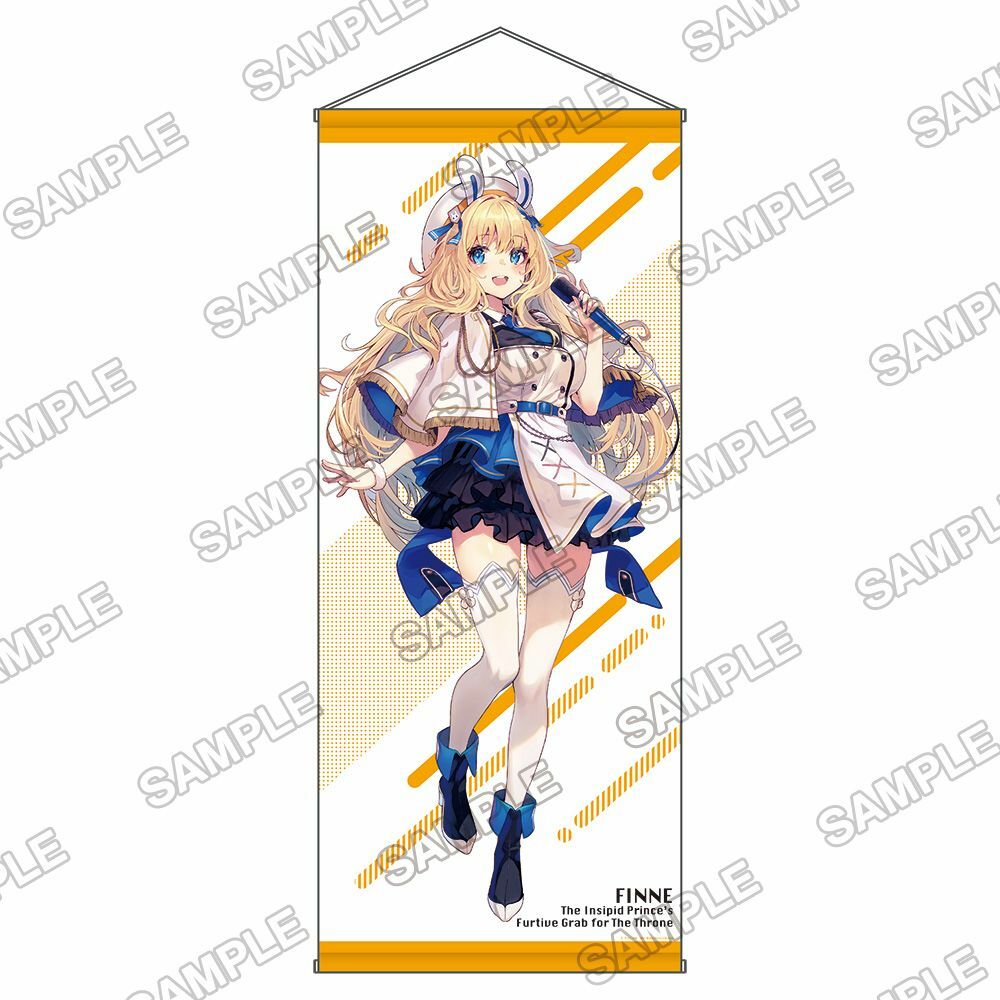 預購-角川Sneaker文庫 35周年記念 全新繪製等身大掛軸 『最強廢渣皇子暗中活躍於帝位之爭』菲妮·馮·克萊涅爾特【日本進口精品】