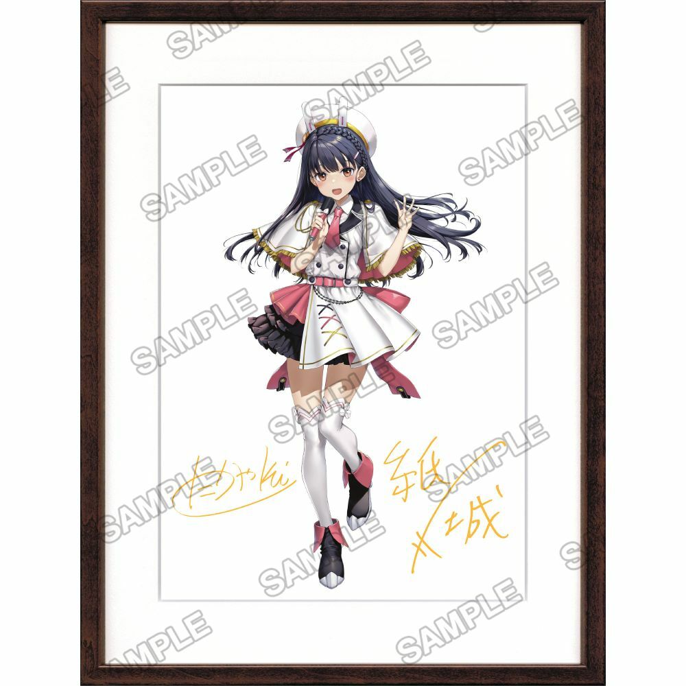 預購-角川Sneaker文庫 35周年記念 MISTGRAPH複製簽名原畫『繼母的拖油瓶是我的前女友』伊理戸 結女【日本進口精品】