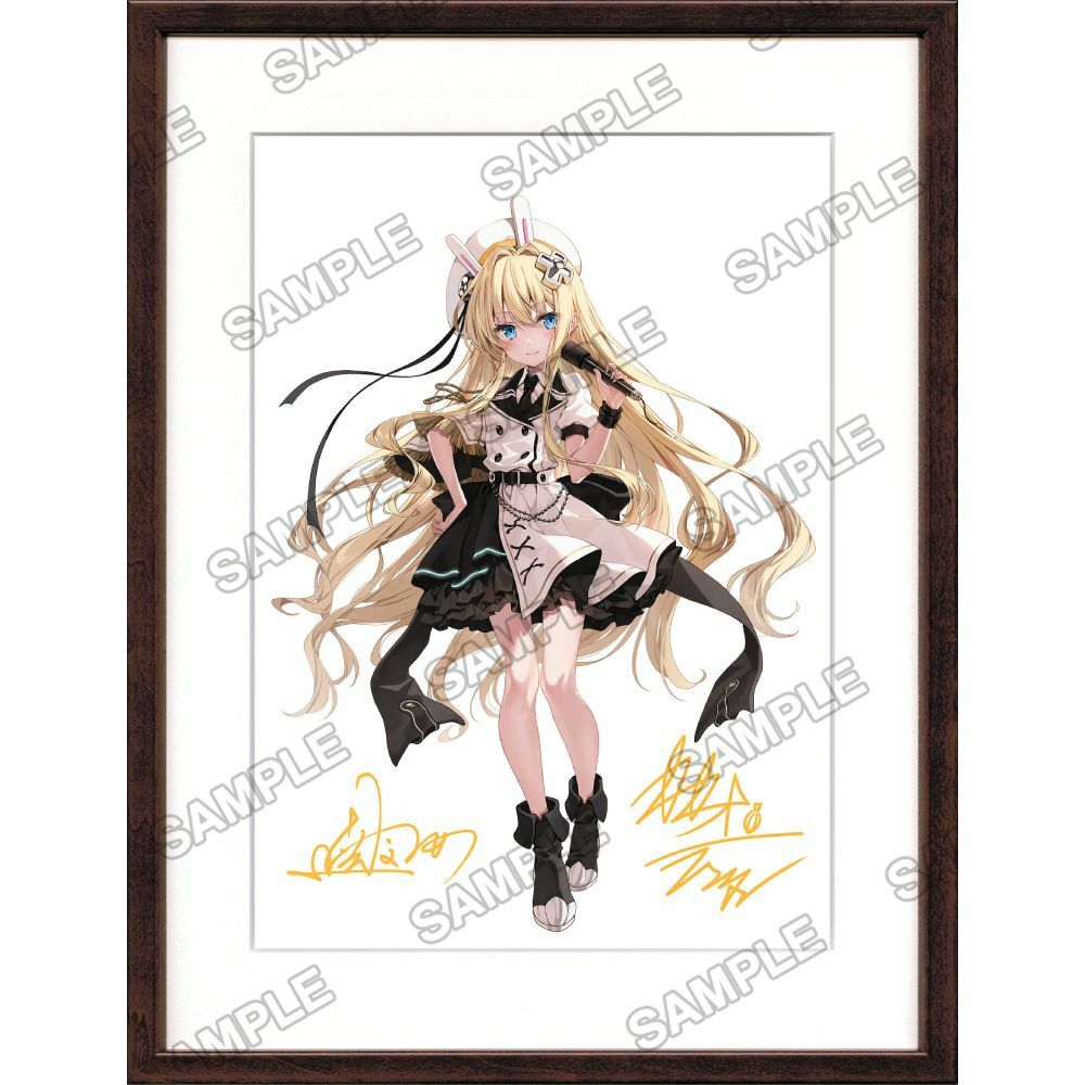 預購-角川Sneaker文庫 35周年記念 MISTGRAPH複製簽名原畫『戰鬥員派遣中！』如月愛麗絲【日本進口精品】